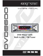 Majestic DVD5600 Owner'S Manual preview