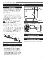 Предварительный просмотр 6 страницы Majestic FSUV20 Installation And Homeowners Operating Instructions