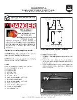 Majestic GLQUARTZ36PLA Installation Instructions preview