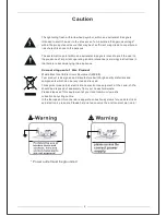 Preview for 3 page of Majestic LED 150E Instruction Manual