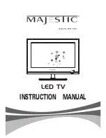 Preview for 1 page of Majestic LED 150U Instruction Manual