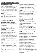 Preview for 9 page of Majestic MA6202BT Instruction Manual