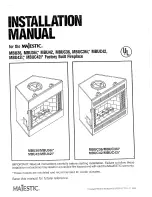 Preview for 1 page of Majestic MBU36 Installation Manual