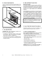 Предварительный просмотр 8 страницы Majestic MER42MN Owner'S Manual