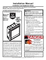 Preview for 1 page of Majestic MERCURY MERC32IL Installation Manual