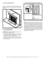 Предварительный просмотр 8 страницы Majestic MERIDIAN PLATINUM Series Owner'S Manual