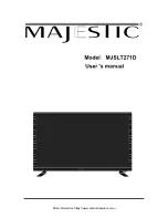 Majestic MJSLT271D User Manual preview