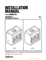 Majestic MSF36 Installation Manual предпросмотр