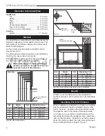 Предварительный просмотр 6 страницы Majestic NVBR36 Installation And Operating Manual