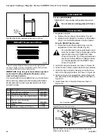 Предварительный просмотр 36 страницы Majestic RHEDV25 Installation Instructions & Homeowner'S Manual