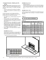 Предварительный просмотр 28 страницы Majestic Royalton BE36 Installation Manual