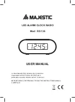 Предварительный просмотр 12 страницы Majestic RS 136 User Manual