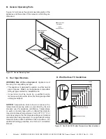 Предварительный просмотр 8 страницы Majestic RUBY25IL Owner'S Manual