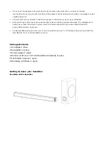 Предварительный просмотр 17 страницы Majestic SB 5509 User Manual