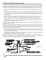 Предварительный просмотр 20 страницы Majestic SB5400 Installation, Operation And Maintenance Manual