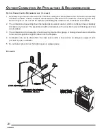 Предварительный просмотр 22 страницы Majestic SB6000 Installation, Operation And Maintanance Manual