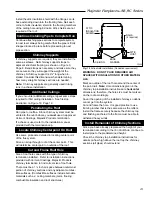 Предварительный просмотр 13 страницы Majestic SC36 Homeowner'S Installation And Operating Manual