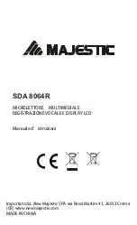 Majestic SDA 8064R Instruction Manual preview