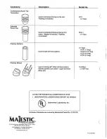 Предварительный просмотр 16 страницы Majestic SH36 Installation And Operating Instructions Manual