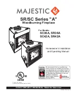 Majestic SR/SC Series "A" SC36A Homeowner'S Installation And Operating Manual предпросмотр