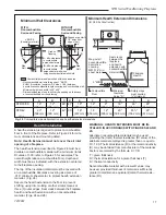 Предварительный просмотр 17 страницы Majestic STR33 Homeowner'S Installation And Operating Manual