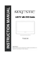 Preview for 1 page of Majestic TD2220 Instruction Manual