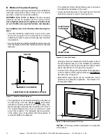 Предварительный просмотр 14 страницы Majestic TRILLIANT25IN Installation Manual