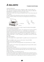 Предварительный просмотр 21 страницы Majestic TT 34R BT/CD/TP/USB Owner'S Manual