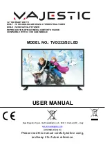 Majestic TVD232/S2 LED User Manual preview