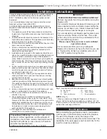 Предварительный просмотр 3 страницы Majestic Vemont Castings RHE25 Installation Instructions & Homeowner'S Manual