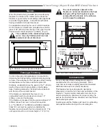 Предварительный просмотр 5 страницы Majestic Vemont Castings RHE25 Installation Instructions & Homeowner'S Manual