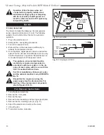 Предварительный просмотр 10 страницы Majestic Vemont Castings RHE25 Installation Instructions & Homeowner'S Manual