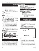 Предварительный просмотр 22 страницы Majestic Vemont Castings RHE25 Installation Instructions & Homeowner'S Manual