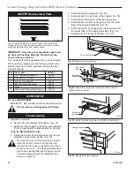 Предварительный просмотр 24 страницы Majestic Vemont Castings RHE25 Installation Instructions & Homeowner'S Manual