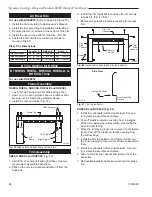 Предварительный просмотр 26 страницы Majestic Vemont Castings RHE25 Installation Instructions & Homeowner'S Manual