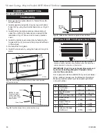 Предварительный просмотр 30 страницы Majestic Vemont Castings RHE25 Installation Instructions & Homeowner'S Manual