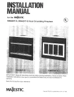 Majestic WM42HT-S Installation Manual предпросмотр