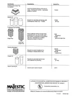 Предварительный просмотр 20 страницы Majestic WM42SX-D Installation Manual