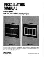 Majestic WMII-42AD Installation Manual preview