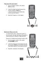 Preview for 12 page of Major tech MT1003 Manual