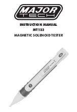 Major tech MT123 Instruction Manual preview