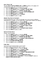 Preview for 5 page of Major tech MT155 Instruction Manual