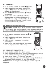 Предварительный просмотр 11 страницы Major tech MT1881 IV Instruction Manual