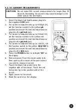 Preview for 9 page of Major tech MT1887 IV Instruction Manual