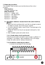 Предварительный просмотр 9 страницы Major tech MT585 Instruction Manual