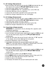 Preview for 11 page of Major tech MT723 Instruction Manual