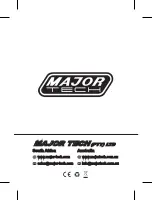 Preview for 8 page of Major tech MT745 Instruction Manual