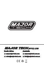 Предварительный просмотр 12 страницы Major tech MT766 Instruction Manual