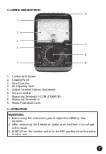 Предварительный просмотр 7 страницы Major tech MT832 Instruction Manual