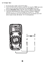 Preview for 17 page of Major tech MT874 Instruction Manual